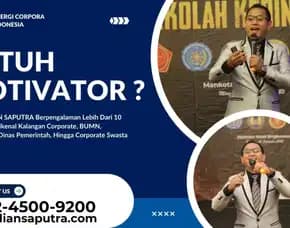 Trainer Marketing Surabaya, Terpercaya & Solutif, Dian Saputra