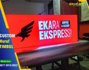 Custom Neon Box Akrilik Jatinangor Bandung