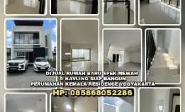 Dijual Rumah Baru Dan Kavling Siap Bangun Di Perumahan Kemala Residence Yogyakarta.H: 085868052286>>