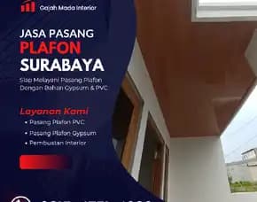 Jasa Pasang Plafon Gayungan Surabaya 0815,4751,4389