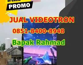 Wea (08x51 84oo 89x48) Jual Videotron Indoor Di Bitung