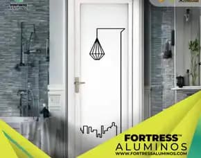 (Aluminos) Pintu Aluminium Kaca Kamar Mandi Di Palu
