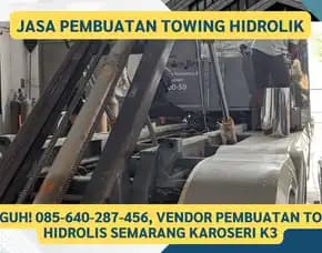 Tangguh, Vendor Pembuatan Towing Hidrolis Semarang Karoseri K3