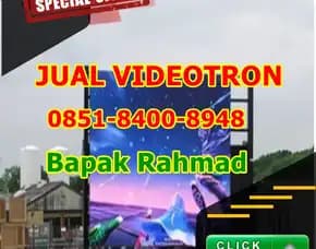 Wea (08x51 84oo 89x48) Jual Videotron Indoor Di Buton Utara