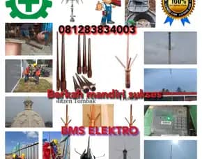 Murah Paket Pasang Penangkal Petir Rumah Anti Petir....