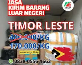 Jasa Kirim Barang Ke Timor Leste Bojonggede Kabupaten Bogor