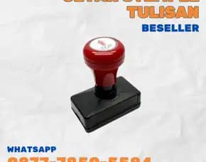 Nerima Cetak Stempel Tulisan