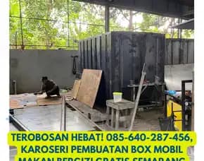 Terobosan Hebat, Karoseri Pembuatan Box Mobil Makan Bergizi Gratis Semarang Demak