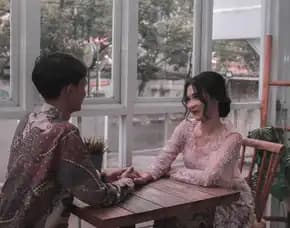 Terbaru, Butik Kebaya Modern, Kemben, Kebaya Tunangan, Banjar Baru, Neng Lina Kebaya