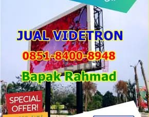 Wea (08x51 84oo 89x48) Jual Videotron Vertikal Di Katingan