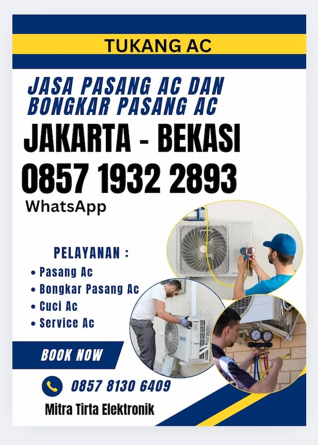0857 1932 2893 Pasang Ac, Bongkar Pasang Ac, Lepas Ac Daerah Utan Kayu Jakarta Timur
