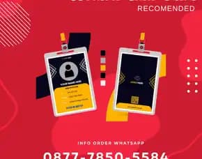 Recomended, Wa./Call 0877-7850-5584, Cetak Id Card Guru, Dibenda Tangerang