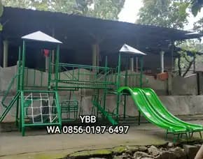 Pusat Mainan Playground Set Ayunan Besi Di Madiun