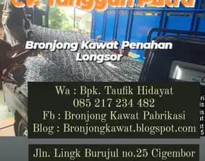Murah !!! Agen Bronjong Kawat Pabrikasi Di Lirik, Riau