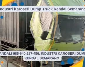 Desain Andal, Industri Karoseri Dump Truck Kendal Semarang