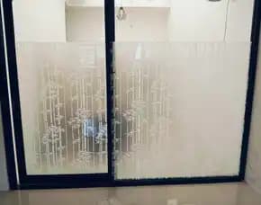 Sticker Sandblast Kaca Caringin Bogor