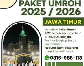 Travel Umroh Plus Turki 2025 Blimbing Malang Bersama Al Bahjah