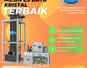 Mesin Buat Es Kristal, Maros Sulsel