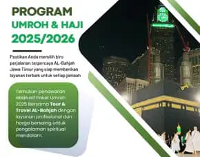 Travel Umroh Akhir Tahun 2025 Kepanjen Malang Bersama Al Bahjah