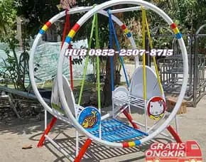 Desain Harga Ayunan Besi Anak Tk Rekomendasi Taman Rumah Klasik Kec Sukra Indramayu Barat