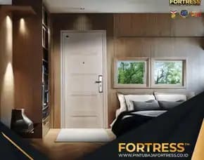 (Fortress) Pintu Baja Jbs 1 Daun Di Palu