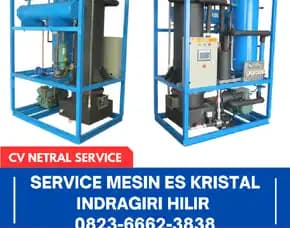 Jasa Perbaikan Mesin Es Kristal Indragiri Hilir 0823,6662,3838
