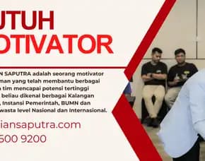 Trainer Marketing Sragen, Terpercaya & Solutif, Dian Saputra
