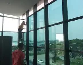 Kaca Film Gedung Pantai Indah Kapuk