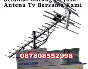 Agen Pusat Jasa Pemasangan Antena Tv Tanah Sareal
