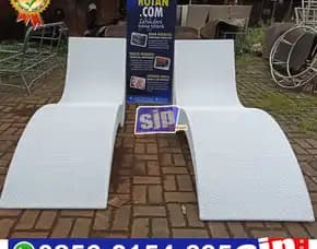 Sunbed, Sunbed Pool, Sun Lounger Pool, Lounger Rotan Sintetis, Kursi Kolam Renang