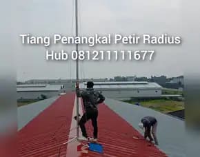 Quality Protechtion : Radius 35m - Pasang Penangkal Petir Blue Curn Parung Panjang