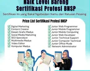 Naik Kelas Sertifikasi Bnsp Csr Pandeglang