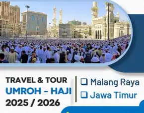 Travel Umroh Eksklusif 2025 Lowokwaru Malang, Perjalanan Ibadah Berkualitas Bersama Al Bahjah