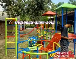 Desain Harga Ayunan Besi Anak Tk Rekomendasi Taman Rumah Klasik Kec Pangatikan Garut