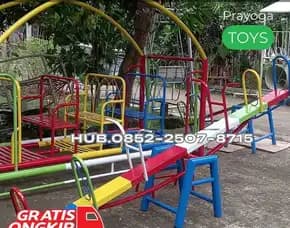 Desain Ayunan Besi Minimalis Terbaru Dan Mainan Panjat Tali Kec Pucanglaban Tulungagung