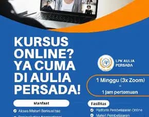 Aulia Persada, Kursus Digital Marketing Online Lpk Aulia Persada Semarang