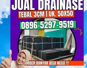 0896-5297-9519 (Bu Diana), Grosir Drainase Rumput Sintetis Jambi Batang Hari Maro Sebo Ilir