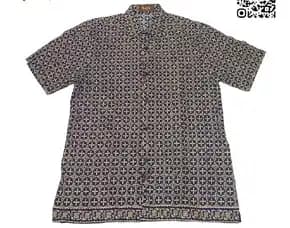 Baju Kemeja Kerah Batik Premium Lengan Pendek Danar Hadi Resmi Pesta Kantor Kondangan Kerja
