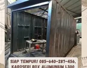 Siap Tempur, Karoseri Box Alumunium L300 Semarang Kendal