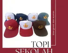 Harga Khusus Grosir Topi Smp Biru Rongkop, Harga Topi Smp Biru Putih Saptosari, Topi Sma Semanu