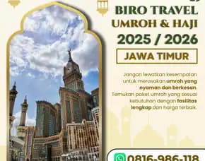 Travel Umroh Eksklusif Nglegok Blitar Al Bahjah: Perjalanan Ibadah Eksklusif