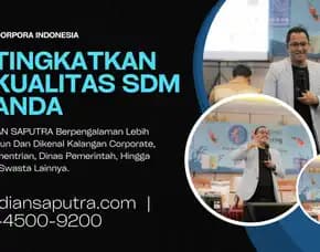 Trainer Service Excellence Pandeglang, Terpercaya & Solutif, Dian Saputra