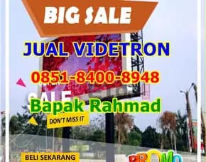 Wea (08x51 84oo 89x48) Tender Videotron Transparan Di Kolaka Timur
