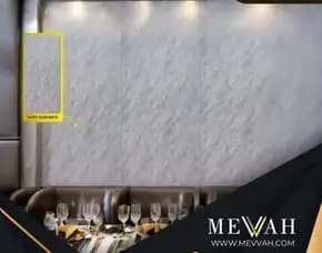 (Mevvah) Pvc Wall Panel Marble Design Abu Abu Di Sanggau