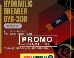 Hydraulic Breaker Excavator Tipe Lurus Dyb300 (4-7 Ton) (Sb40) Kapuas Hulu