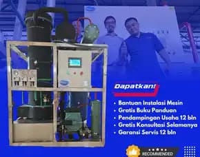 Jual Mesin Es Batu Kristal Kota Palu, Sulteng