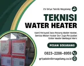 Instalasi Water Heater Jogja