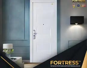 (Fortress) Pintu Rumah Baja 1 Pintu Di Banjarmasin