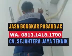 Wa. 0822.9815.2217 - 0813.1418.1790 Jasa Service Ac, Cuci Ac, Bongkar Pasang Ac Pisangan Timur, Pulogadung, Jakarta Timur Terdekat – Cv. Sejahtera Jaya Teknik