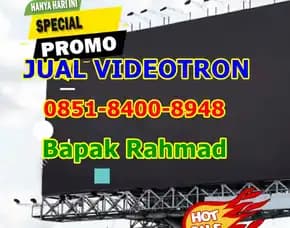 Wa 0851-84oo-8948, Jual Videotron Gedung Di Barito Kuala